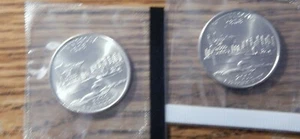 2005 P and D Washington Minnesota Statehood Quarters UNC in Mint Cello - Bild 1 von 2