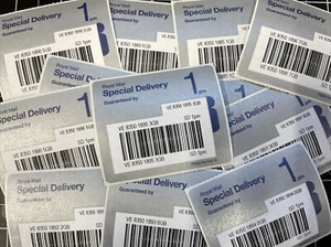 AUTO-KEY-CO LTD SPECIAL DELIVERY POSTAGE SERVICE UPGRADE FROM 1ST CLASS - Picture 1 of 1