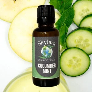 Skylara 100% Pure Organic Cucumber Mint Essential Oil - Picture 1 of 4