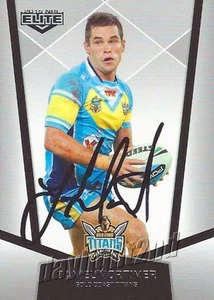 Signed 2015 GOLD COAST TITANS NRL Card DANIEL MORTIMER - Picture 1 of 1