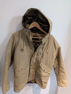 Burton Durable Goods Mens Sz M Jacket Quilted Camo Living Lining - Picture 1 of 15