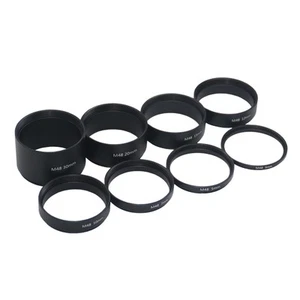 8PCS M48x0.75 Telescope Extension Tube Set,T2 Extension Tube Kit Length 3mm 5... - Picture 1 of 9