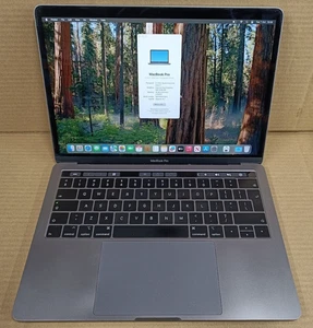 Apple Macbook Pro A19891 13" 2018 i7-2.7Ghz CPU 16GB 250GB SSD Sequoia Laptop - Picture 1 of 6