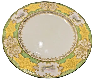 Stunning Antique Coalport Bone China Hand Painted Cabinet Plate - 26cm Diameter - Picture 1 of 6