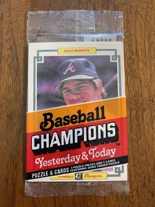 1984 Donruss Baseball Champions Yesterday Today Sealed Pack - Dale Murphy Front - Picture 1 of 2