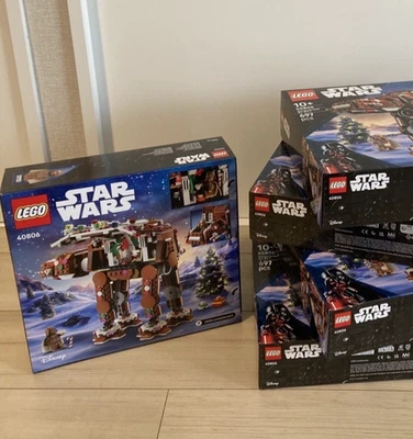 Lego 40806 Star Wars Gingerbread AT-AT Walker Sealed Gift In Hand Fast Shipping - Image 1 of 4