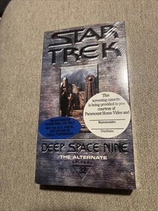 Star Trek Deep Space Nine Promo Copy The Alternate Episode 32 VHS - Picture 1 of 2