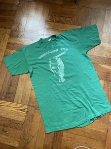 Camiseta de película subterránea años 70 rara - Imagen 1 de 3