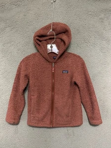 Patagonia Boys Small 7-8 Fleece Sweater Hoody Full Zip Jacket Kids Youth - Picture 1 of 6