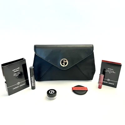 "Bolsa de maquillaje Giorgio Armani 10"" - Regalo con compra - Muestras incluidas" Foto 1 de 4