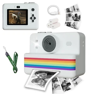 Kids Instant Print Camera 1080P HD Digital Toy with 2.8" Screen & Paper - Picture 1 of 7