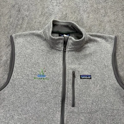 Patagonia Better Suéter Chaleco Hombres XL Gris Polar Cremallera Completa Sin Mangas Foto 1 de 4