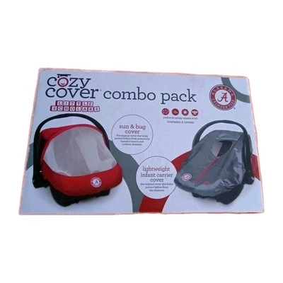 COZY COVER Alabama Crimson Tide Combo Pack Sun/Bug & Lightweight Carrier Covers - Image 1 of 4