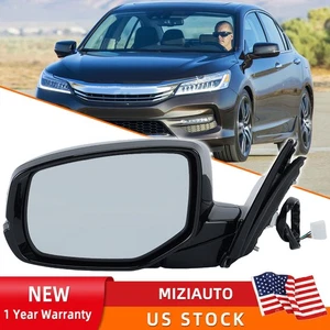 Left Driver Side For Honda Accord 2013-2017 Sedan Mirror Heated With Turn Signal - Picture 1 of 12