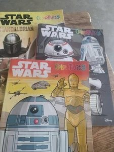 3 Star Wars coloring and activity books - Picture 1 of 1