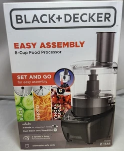 Black & Decker 8-Cup Food Processor (FP4200B) – New in Box - Picture 1 of 4