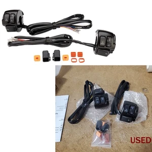 Used Harley Handlebar Switch Control for Dyna Super Wide Glide Road King 96-06 - Picture 1 of 9