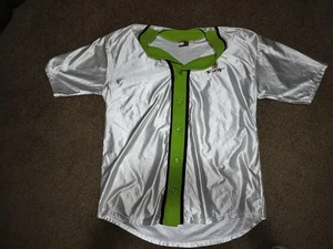 Tommy Hilfiger Baseball Style Trikot Vielleicht Seide? Vintage XL - Bild 1 von 4