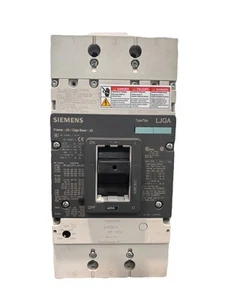 Siemens LJG3F400 Circuit Breaker 400 A 3P 600V CJT3B400 Trip Unit - Picture 1 of 3