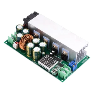 DC12-80V 20A Digital einstellbar Step Down Buck Spannungsregler Leistungsmodul USA - Bild 1 von 18