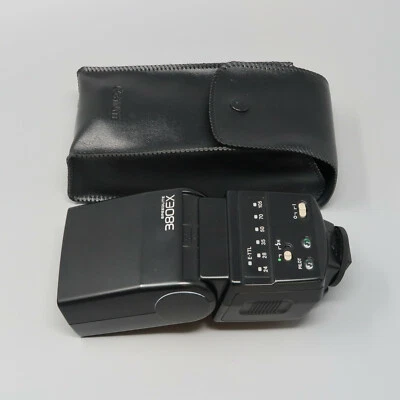 Canon 380 EX E-TTL Speedlite Flash w/ case - Will Not Power On - Image 1 of 4