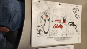 Bally Bugs Bunny's Birthday Ball Flipperautomat Handbuch Schaltpläne ORIGINAL - Bild 1 von 4