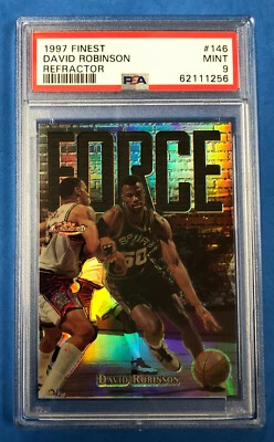 1997 年最佳 David Robinson 折射力量 #146 #/1090 PSA 9 (#62111256) — 第 1/2 张图片