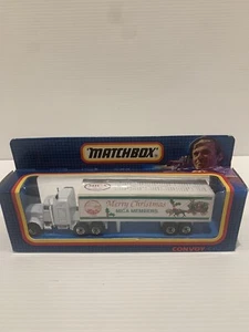 MATCHBOX CONVOY CY2 KENWORTH TRUCK 1990 MERRY CHRISTMAS MICA MEMBERS - Picture 1 of 4