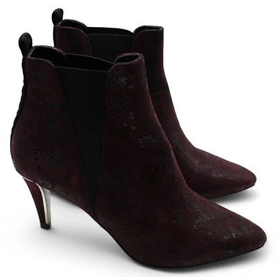 DKNY Women S Alani Booties Red (Size 9) - Image 1 of 4