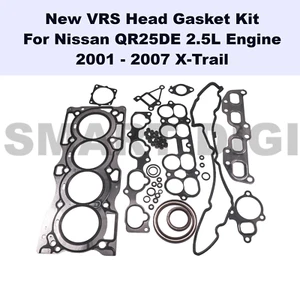 VRS Cylinder Head Gasket Set For Nissan 2001-07 Xtrail X-Trail QR25DE T30 2.5L - Picture 1 of 8