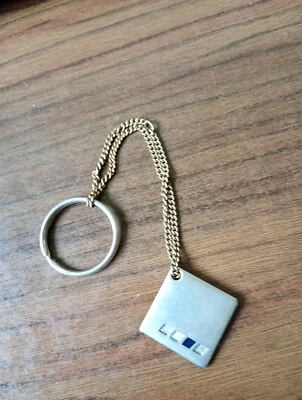 1990s  FIAT DEALER ITALY , old medal , keychain  FIAT DEALER - Image 1 of 3