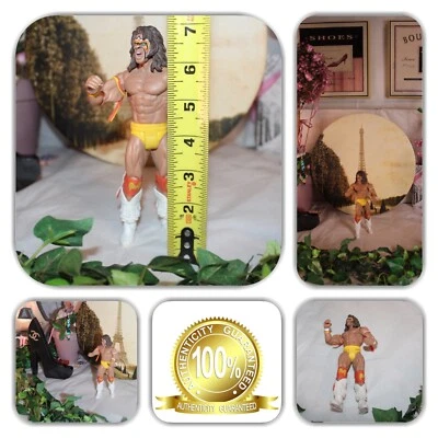 ULTIMATE WARRIOR 7" ELITE WRESTLER COM CINTURA DOBRÁVEL! (2012) - Imagem 1 de 4