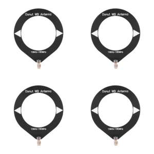 Donut Broadband Shortwave Antenna Frequency 10kHz-180MHz for SDR Walkie Talkie - Zdjęcie 1 z 7