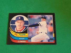 1991 Roger Clemens Fleer #10 All Star 