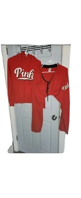 Victoria Secrets Pink Jogger Set - Image 1 of 2