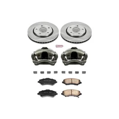 PowerStop Disc Brake Kit Front - Fits Chrysler Town & Country 2008-2016, Dodge G Foto 1 de 4