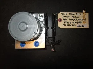**10 11 12 NISSAN VERSA 1.8L ABS PUMP & MODULE #47660-ZN90B/0265251525 (ABS-88)* - Picture 1 of 4