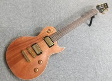 Aria Pro II Pe-Maho All Mahogany Gold Parts Model Les Paul Electric Guitar