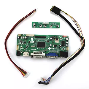 LCD LED Controller board kit HDMI VGA DVI for Panel 1366x768 LTN156AT20 monitor - Bild 1 von 9