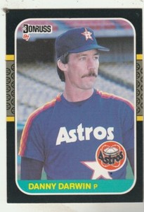 FREE SHIPPING-MINT-1987 (ASTROS) Donruss #508 Danny Darwin PLUS BONUS CARDS