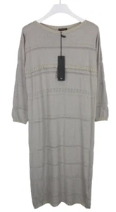 Tricot Chic N147 Vestido Mujer US 6 Lana Larga Cachemira Mezcla Elástico Cuello - Imagen 1 de 9