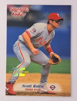 1998 Fleer Sports Illustrated Then & Now #128 SCOTT ROLEN Extra Edition 164/500! - Image 1 of 2