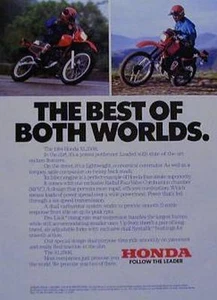 Honda XL250R 1984 anuncio original de motocicleta XL 250 XL250 - Imagen 1 de 1