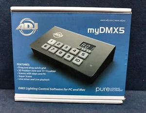ADJ myDMX 5 DMX Lighting Control Software Hardware Interface for Mac & PC - Picture 1 of 3