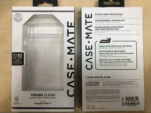 Case-Mate Tough Clear Slim Antimicrobial Case for Google Pixel 7 (Not 7 Pro) $40 - Picture 1 of 2