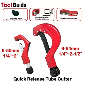 6-64mm Quick Action Heavy Duty Speed Release Tube Pipe Cutter Coil Tool HVAC Cut - Picture 1 of 9