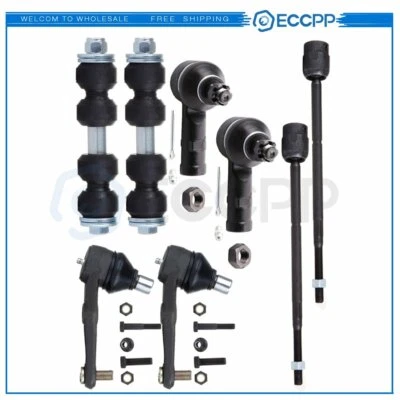 8 piezas para Ford Escort 1997-2002 2003 rótulas inferiores delanteras barras estabilizadoras Foto 1 de 4