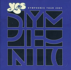 Libro de gira del programa de conciertos de la gira sinfónica YES 2001 azul - Imagen 1 de 1