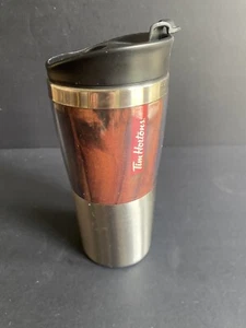 Tim Horton's Travel Mug Stainless Steel@ 7" RARE New With Label 2016 - Picture 1 of 5