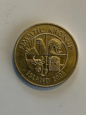 2005 Iceland 50 Kronur - Image 1 of 2